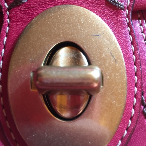 Pink Coach Purse - Picture 4 of 4