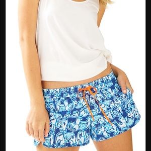 NWT Lilly Pulitzer Get Trunky Run Around Shorts