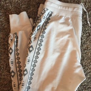 Pacsun white sweatpants