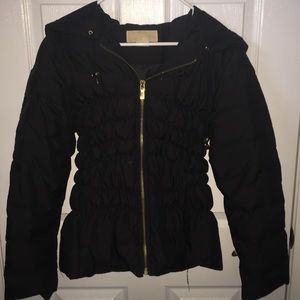 Michael Kors black puffer jacket Size Medium