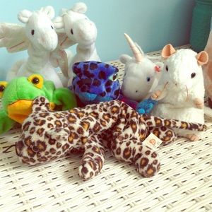 TY Beanie Babies no heart tags