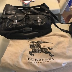 Gorgeous Burberry Leather Shoulder/Crossbody Tote