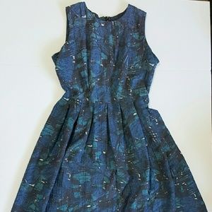 Vintage Garden Midi-Dress