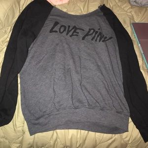 Victoria's Secret pink crew sweatshirt