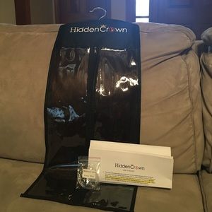 Hidden Crown Halo Hair Extensions in Dark Brown #2