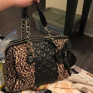 Betsey Johnson shoulder bag and wallet