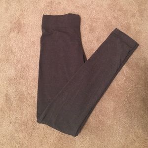 Gray leggings