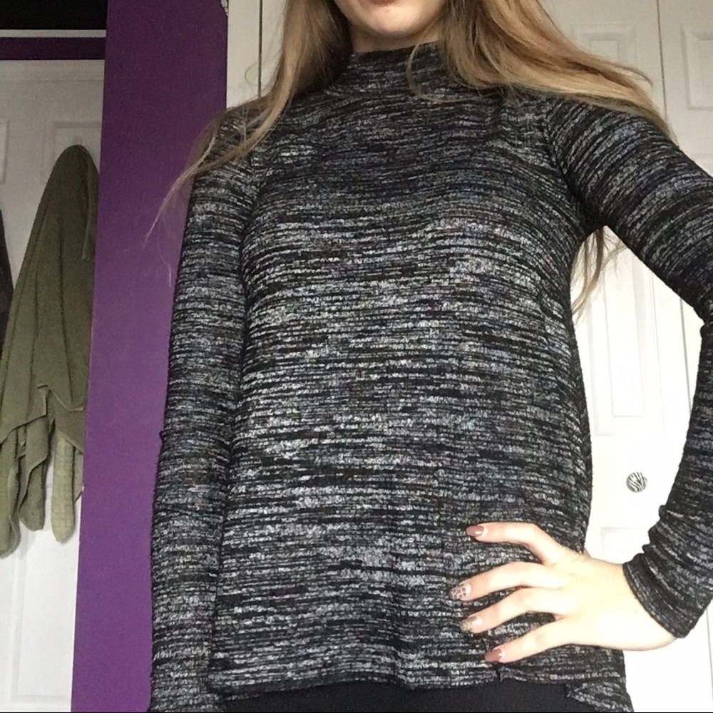 Shirt with open back