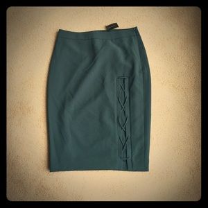 NEW - Dark teal pencil skirt