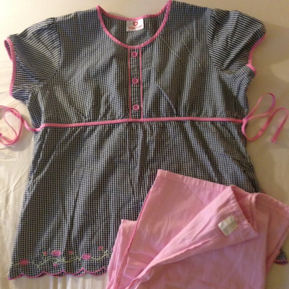 Koi Brand Medical Scrub Top. Dickies Brand Bottom