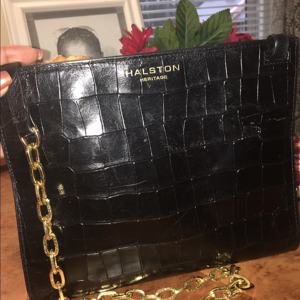 Halston shoulder bag