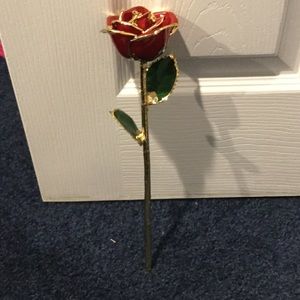 24k gold dipped  rose