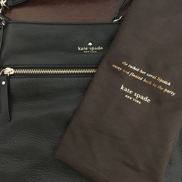 Black Kate Spade Crossbody purse - Picture 2 of 4