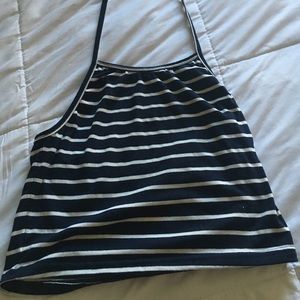 Crop top striped