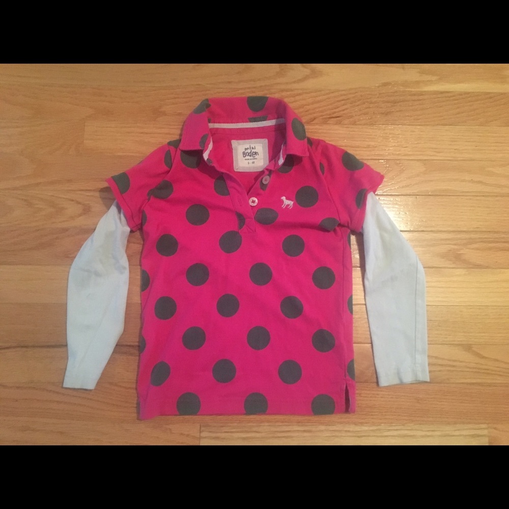 Mini Boden long sleeve shirt