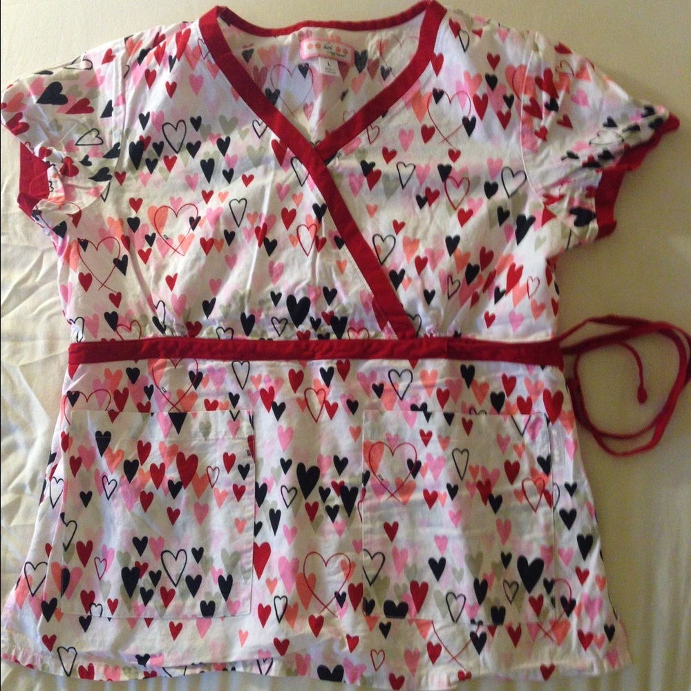 Koi Brand Medical Scrub.TOP ONLY. Beautiful colors