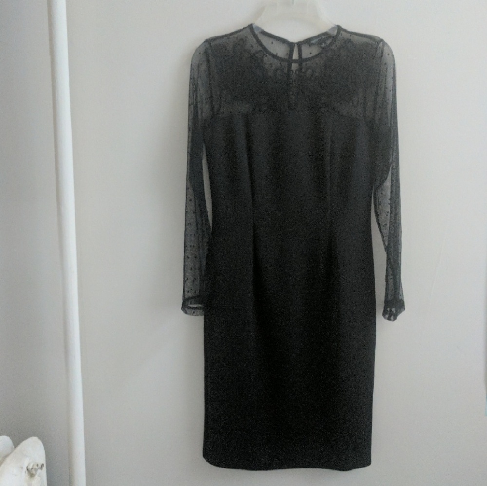 NWOT Black Sheath Dress