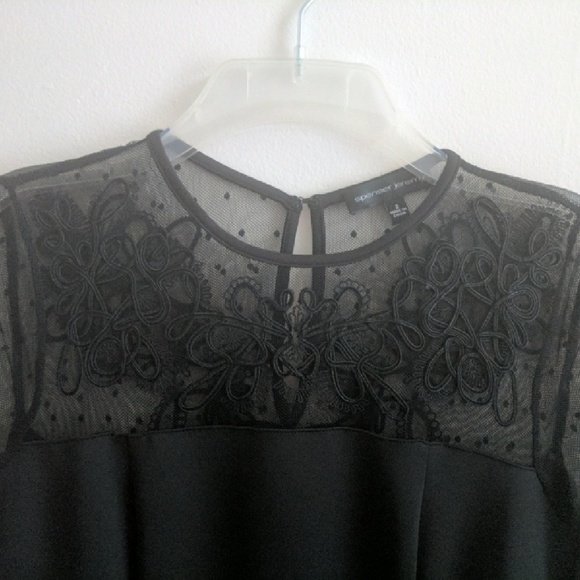 NWOT Black Sheath Dress - Picture 3 of 4