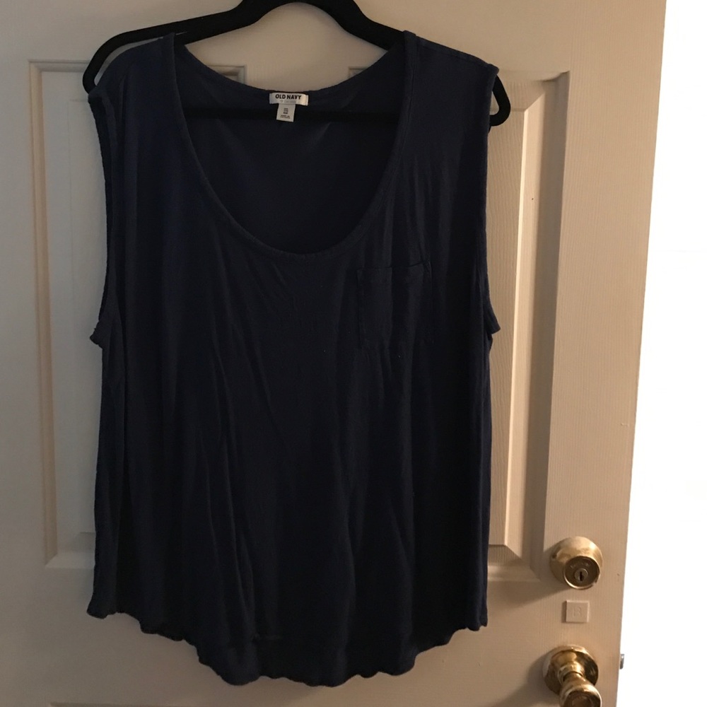 Navy Blue Top