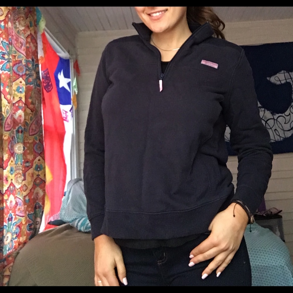 Vineyard vines women's navy shep shirt