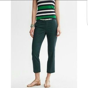 Banana Republic Navy + Green Pants