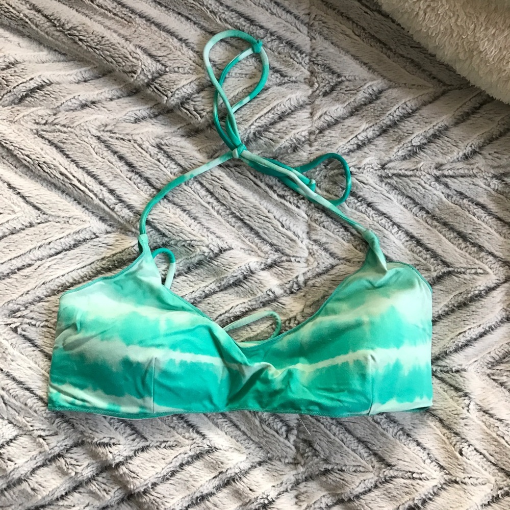 Rip curl tie-dye bikini top