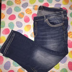 Plus Size Silver Jeans