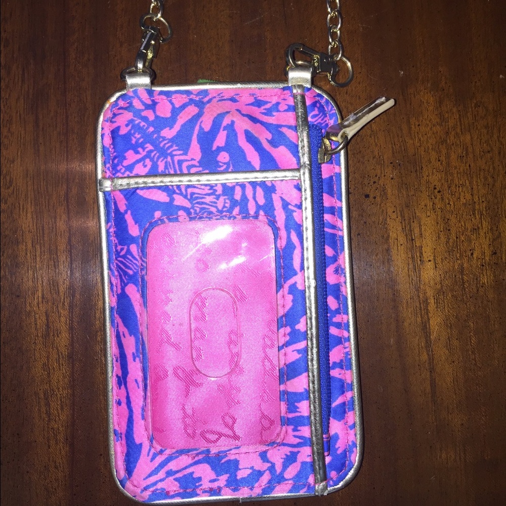 Lilly Pulitzer cross body wallet