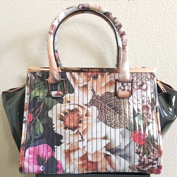 Ted Baker Handbags - ❌SOLD❌ Ted Baker Printed Satchel Bag