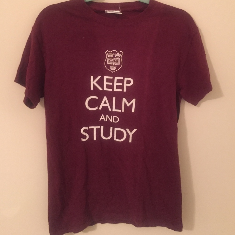 Keep Calm and Study T-shirt