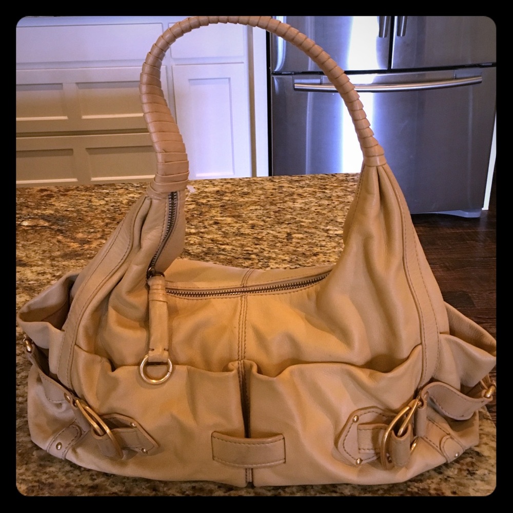 Via Spiga Madison leather hobo bag