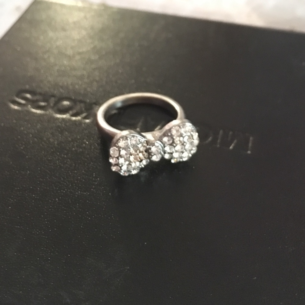 Silver Bow Ring