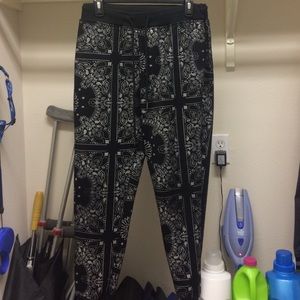 Designer men's medium joggers