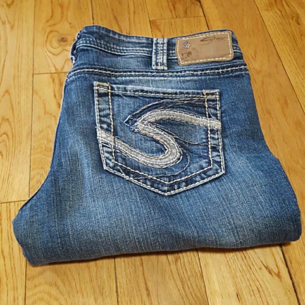 Silver Aiko Bootcut Jeans
