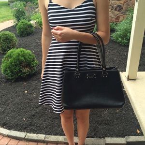 Kate Spade Elena Tote in Black