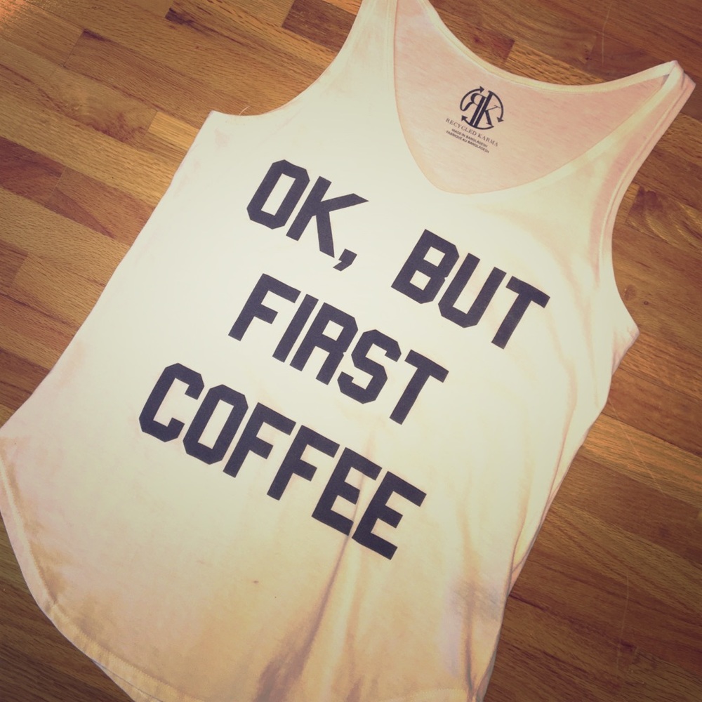 Ok, but first Coffee ☕️ tank