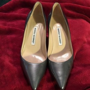 Manolo Blahnik 'nausikaba' Pointy Toe Pump