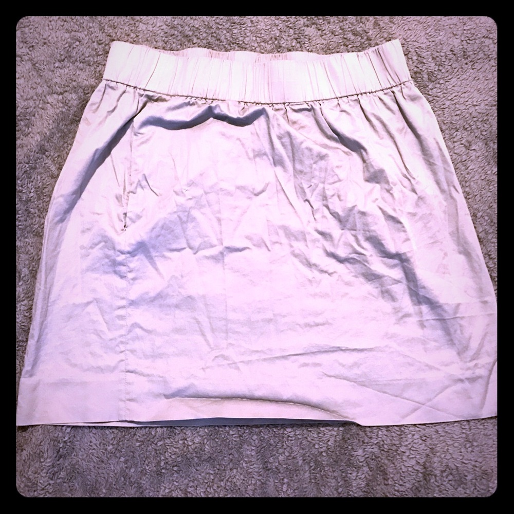 J crew mini skirt with pockets!