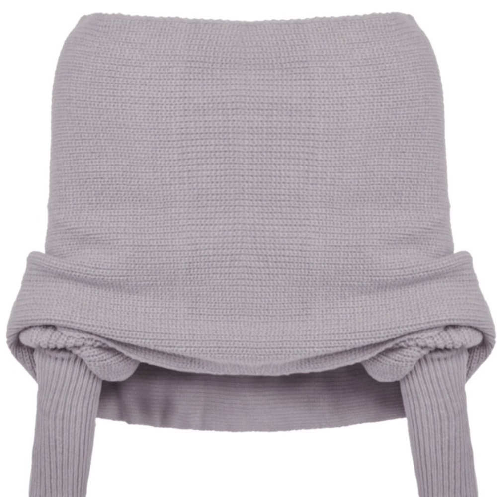 NEW! Wrap sweater. Also, a scarf with sleeves - Picture 3 of 8