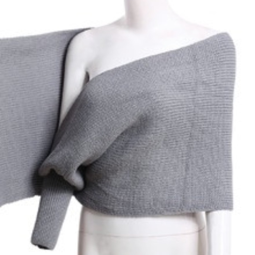 NEW! Wrap sweater. Also, a scarf with sleeves - Picture 5 of 8