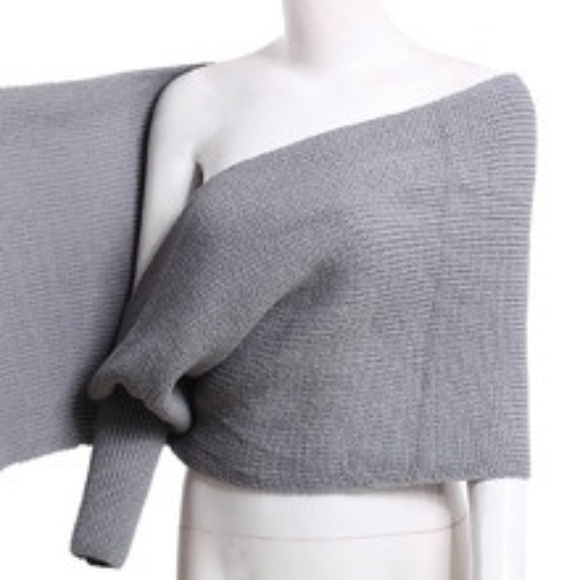 NEW! Wrap sweater. Also, a scarf with sleeves - Picture 5 of 8