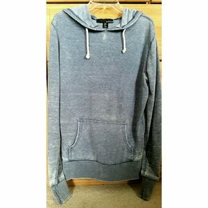 Blue Acid Washed Sweatshirt
