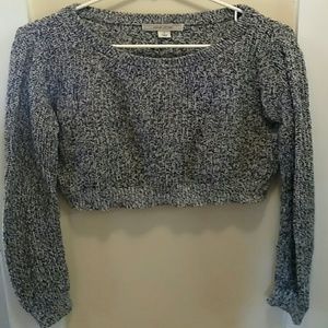 Sweater crop top