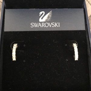 Swarovski hoops