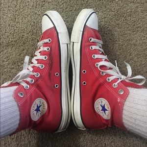 Converse All Star RED High Tops