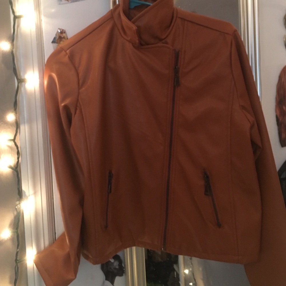 Leather jacket