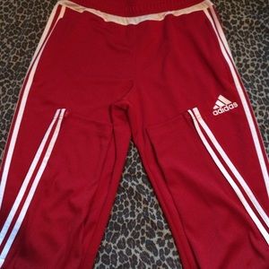 Red Adidas Pants