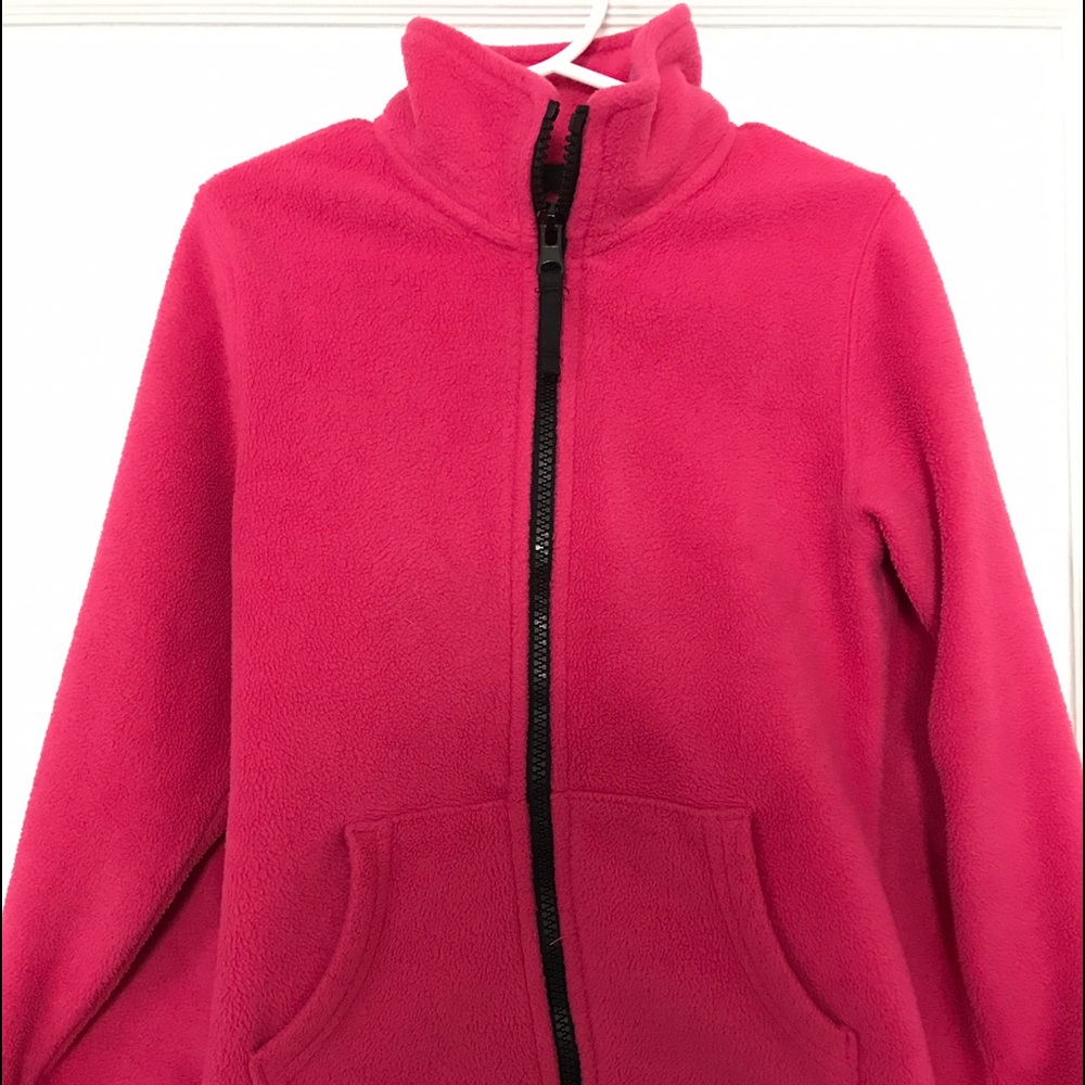 Pink children's place fleece vest