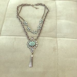 Double strand necklace