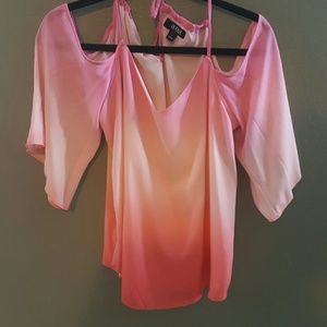 Cold shoulder sexy top